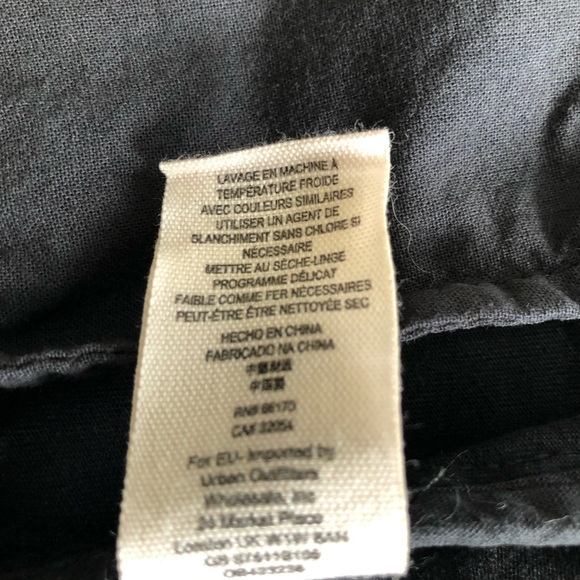 Free People Military Inspired Black Blazer Large - Picture 15 of 16